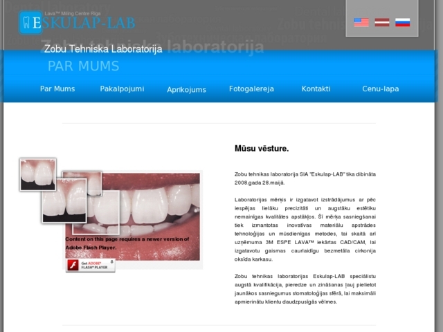 Eskulap, zobu tehniskā laboratorija, SIA